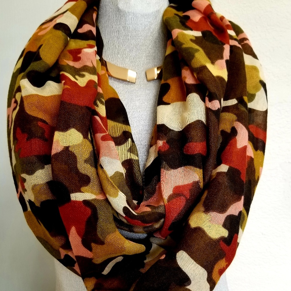 Camo Infinity Scarf